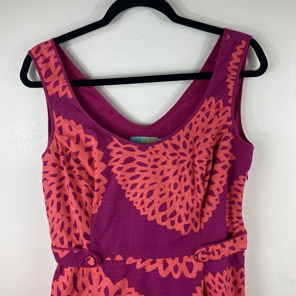 Boden Tank‎ Dress Geometric Mandala Pattern - Picture 3 of 11